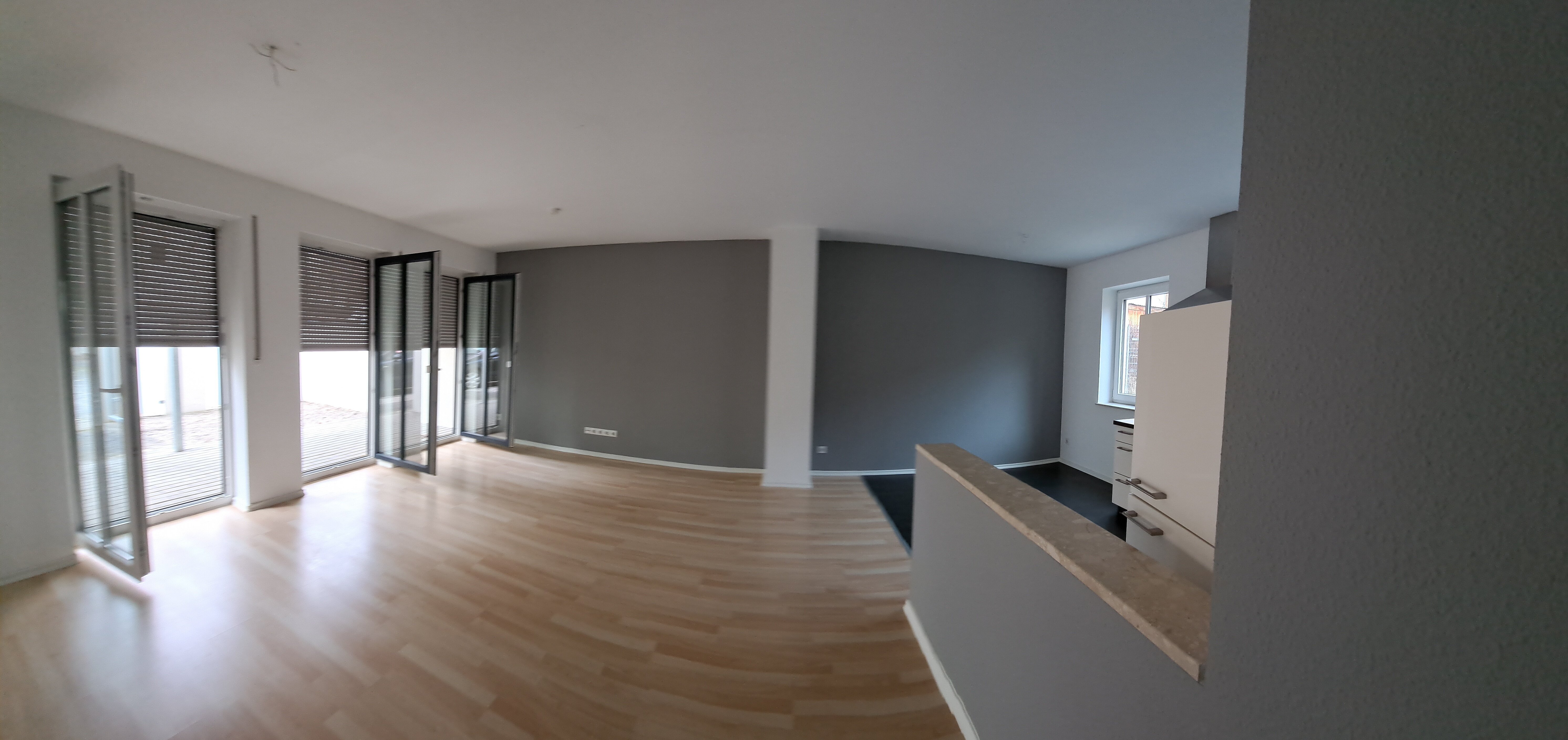 Wohnung zur Miete 420 € 2 Zimmer 56 m²<br/>Wohnfläche EG<br/>Geschoss ab sofort<br/>Verfügbarkeit Zentrum Rudolstadt 07407