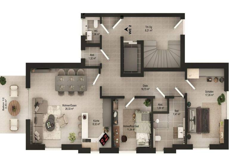 Sonstiges zum Kauf - Erstbezug provisionsfrei als Kapitalanlage geeignet 574.000 € 3 Zimmer 97 m² Bad Honnef 53604