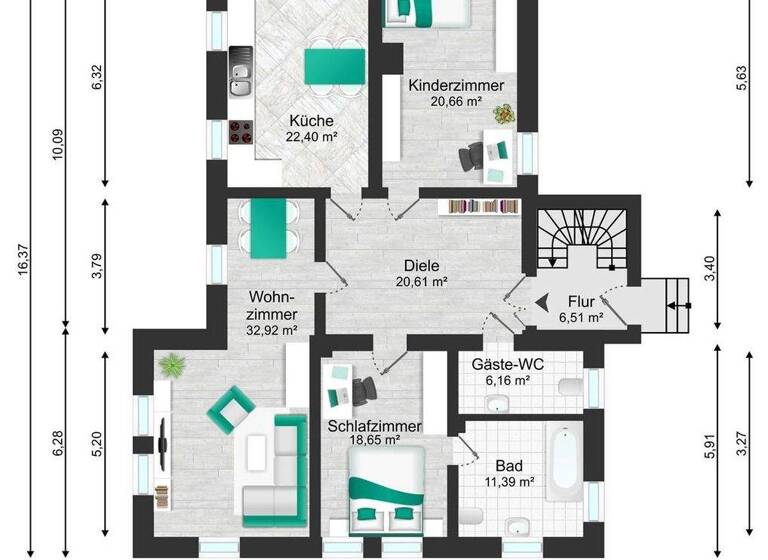 Mehrfamilienhaus zur Miete 2.940 € 8 Zimmer 300 m² 600 m² Grundstück Krostitzer Straße 4 Gollmenz Schönwölkau 04509