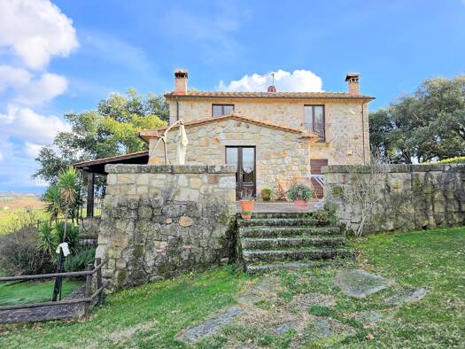 Bauernhaus zum Kauf 645.000 € 5 Zimmer 130 m² 3.800 m² Grundstück Panoramablick Roccastrada 58036