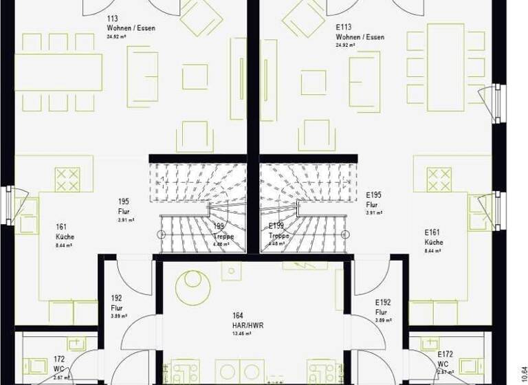 Mehrfamilienhaus zum Kauf - Erstbezug provisionsfrei 586.245 € 5 Zimmer 312 m² 961 m² Grundstück Kissenbrück 38324