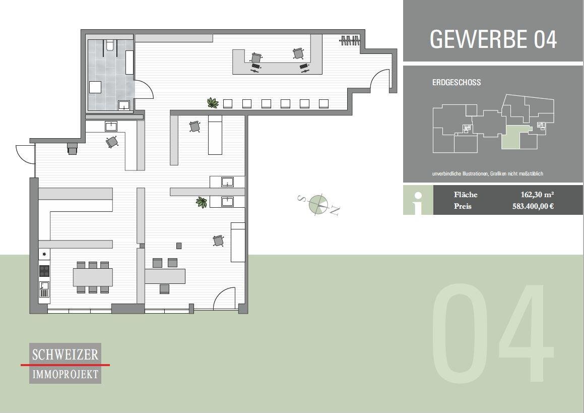 Bürofläche zum Kauf provisionsfrei 583.400 € Tuttlingen Tuttlingen 78532