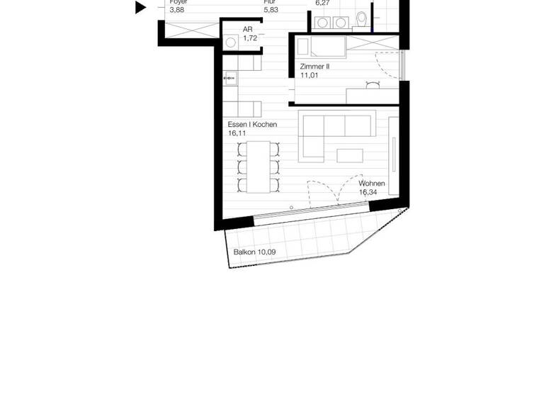 Wohnung zum Kauf 1.079.000 € 3 Zimmer 82 m² 1. Geschoss Garmisch Garmisch-Partenkirchen 82467