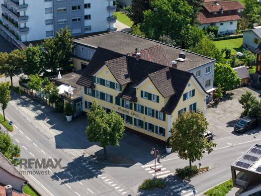 Hotel zum Kauf 28 Zimmer 358,1 m² Gastrofläche 1.578 m² Grundstück Müsinenstraße 32 Sulz 6832