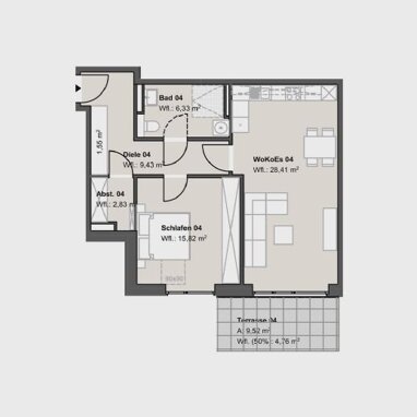 Wohnung zum Kauf provisionsfrei 336.339 € 2 Zimmer 69,1 m² EG frei ab sofort Bürgermeister-Dankers-Straße 4 Horneburg 21640