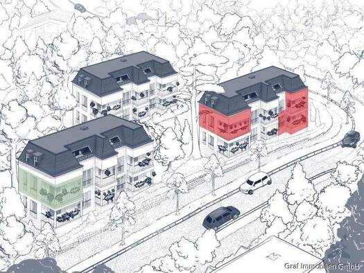 Wohnung zum Kauf 259.900 € 2 Zimmer 62,9 m² 2. Geschoss Waidmannslust Berlin / Waidmannslust 13469