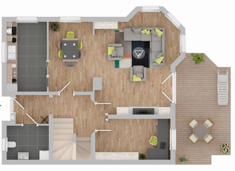 Doppelhaushälfte zum Kauf 748.000 € 7,5 Zimmer 184 m² 266 m² Grundstück Renningen 71272
