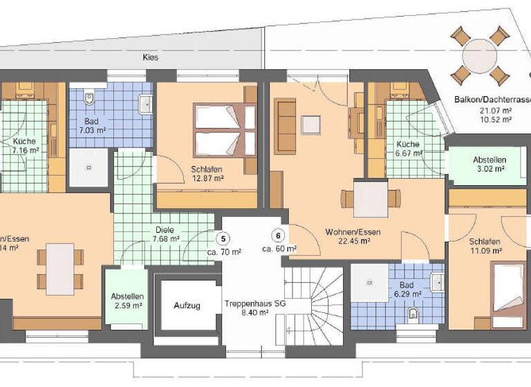 Wohnung zum Kauf 295.000 € 2 Zimmer 70 m²<br/>Wohnfläche Werste Bad Oeynhausen 32549