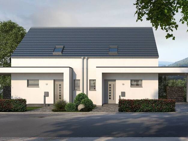 Doppelhaushälfte zum Kauf provisionsfrei 306.591 € 4 Zimmer 114 m² 420 m² Grundstück Gelbingen Schwäbisch Hall 74523