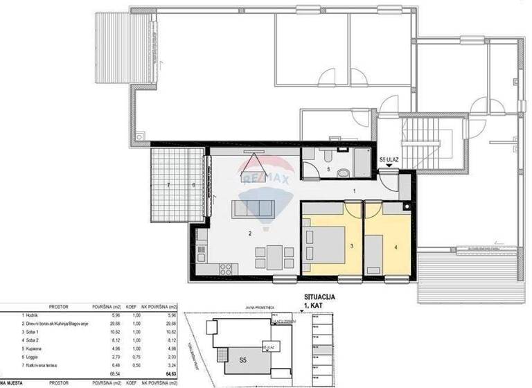 Wohnung zum Kauf 246.000 € 2 Zimmer 41 m² 1. Geschoss Kolan