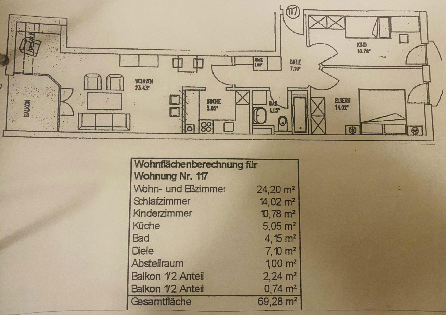 Wohnung zum Kauf provisionsfrei 355.000 € 3 Zimmer 69,3 m²<br/>Wohnfläche 3.<br/>Geschoss Antonviertel Ingolstadt 85051