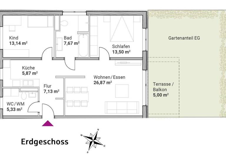 Wohnung zum Kauf provisionsfrei 526.900 € 3 Zimmer 84,5 m² Beilngries 92339