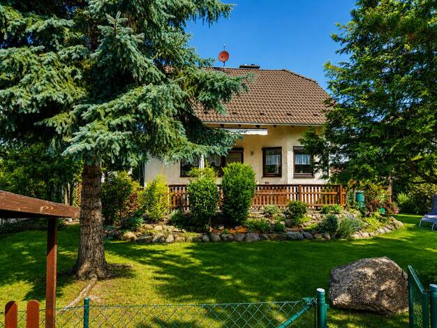 Einfamilienhaus zum Kauf 369.000 € 5 Zimmer 121 m² 384 m² Grundstück frei ab 01.03.2027 Buchenhain 38 Zwintschöna Kabelsketal 06184