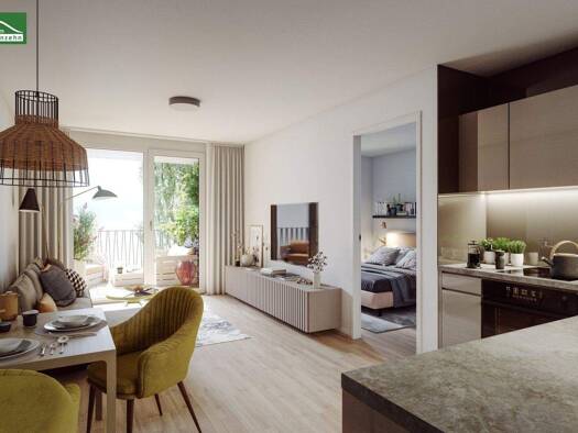 Studio zum Kauf - Erstbezug provisionsfrei 270.001 € 1 Zimmer 30,8 m² 7. Geschoss Ludwig-Reindl-Gasse 1 Wien 1220