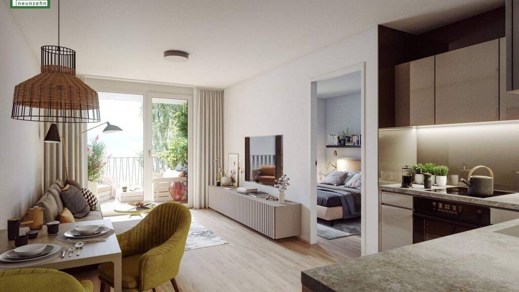 Studio zum Kauf - Erstbezug provisionsfrei 270.001 € 1 Zimmer 30,8 m² 7. Geschoss Ludwig-Reindl-Gasse 1 Wien 1220