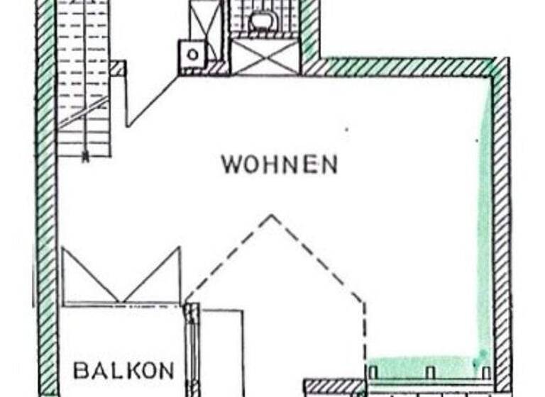 Maisonette zur Miete 667 € 2 Zimmer 85 m² 3. Geschoss Wöllnerstraße 11 Großzschocher Leipzig 04249