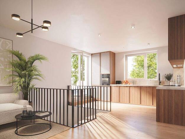 Maisonette zum Kauf - Neubau provisionsfrei 930.000 € 4 Zimmer 123,4 m² 3. Geschoss frei ab 31.12.2026 Berkenbrücker Steig 18-19 Alt-Hohenschönhausen Berlin 13055