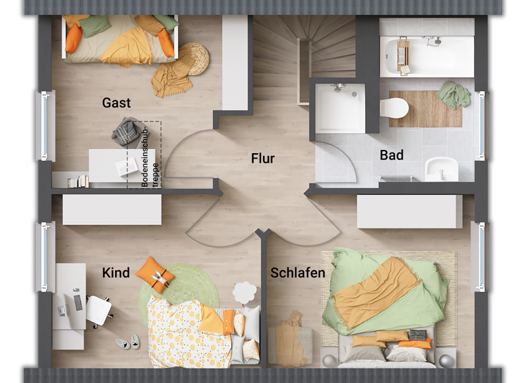 Einfamilienhaus zum Kauf - Erstbezug 312.675 € 4 Zimmer 100 m² 595 m² Grundstück Klepzig Landsberg 06188