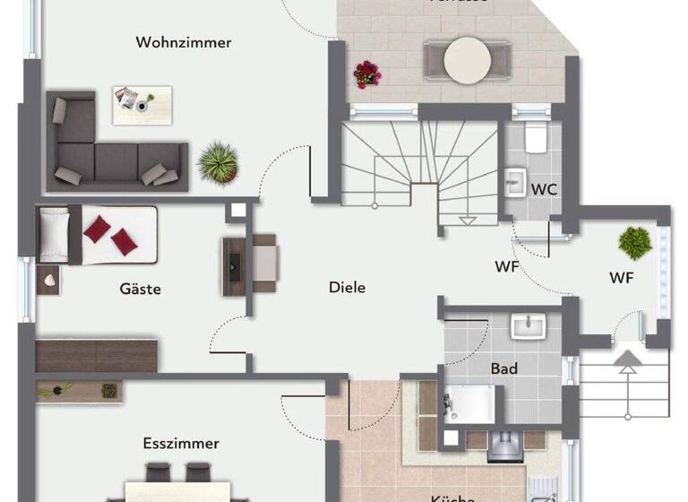 Einfamilienhaus zum Kauf 227.000 € 6 Zimmer 121 m² 1.654 m² Grundstück Horhausen 56593