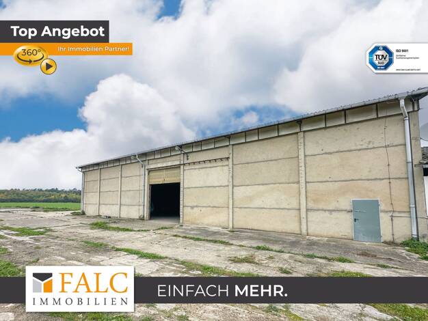 Lagerhalle zur Miete 1.500 € 600 m² Lagerfläche Lalendorf Plaaz 18279