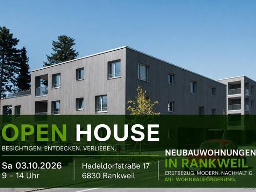 Wohnung zum Kauf - Erstbezug 429.000 € 2 Zimmer 57,7 m² 1. Geschoss Hadeldorfstraße 17 Rankweil 6830