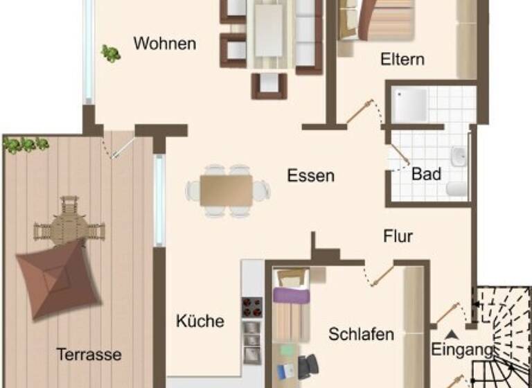 Wohnung zum Kauf 395.000 € 3 Zimmer 116,2 m²<br/>Wohnfläche Hasbergen Hasbergen 49205