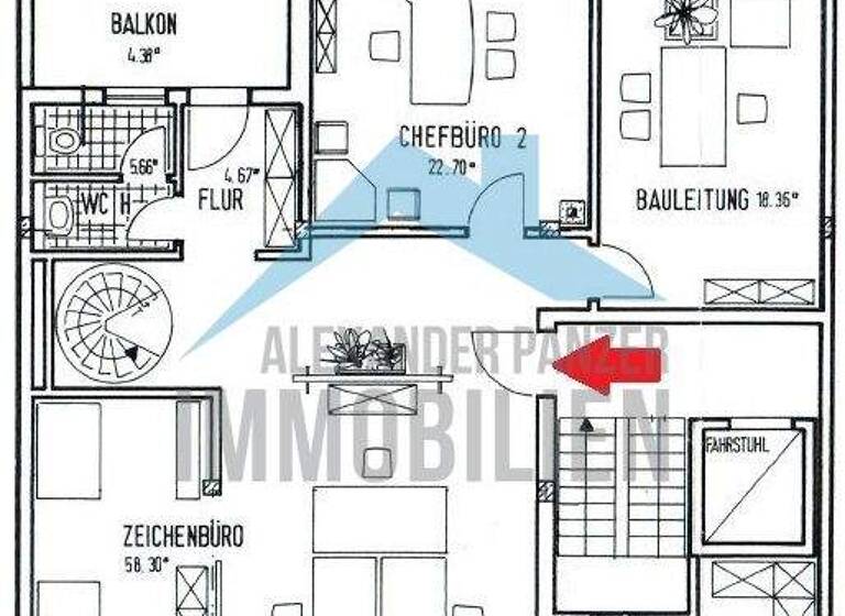 Bürogebäude zur Miete 1.250 € 125 m² Bürofläche Niederzwehren Kassel / Niederzwehren 34134