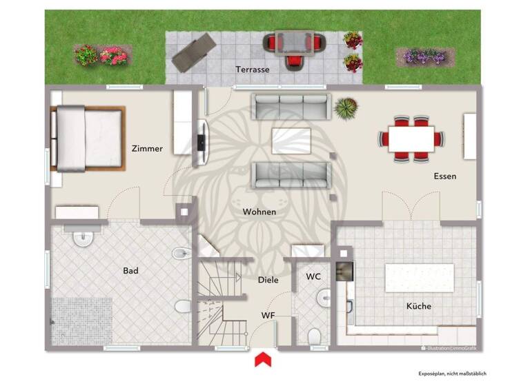 Einfamilienhaus zum Kauf 289.000 € 3 Zimmer 124 m² 918 m² Grundstück Strinz-Trinitatis Hünstetten 65510