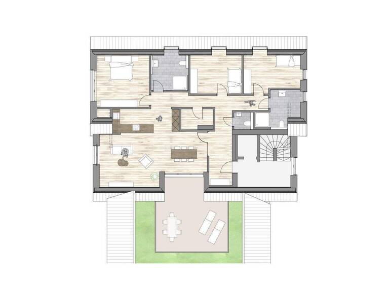 Wohnung zum Kauf - Erstbezug provisionsfrei 688.000 € 4 Zimmer 143 m² 3. Geschoss Windmühlenweg 25 a Soest 59494