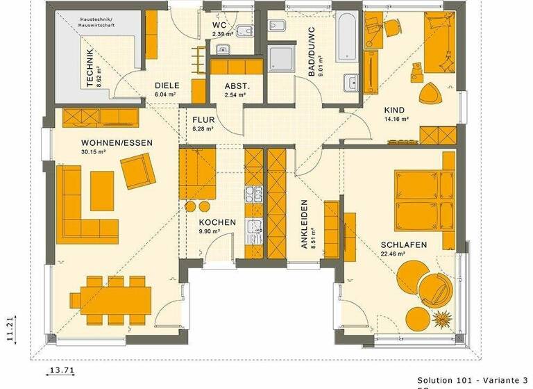 Einfamilienhaus zum Kauf 496.739 € 4 Zimmer 101 m² 800 m² Grundstück Pfeffingen Albstadt Pfeffingen 72459