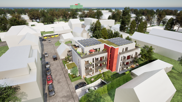 Penthouse zum Kauf - Neubau provisionsfrei als Kapitalanlage geeignet 464.900 € 1 Zimmer 56,2 m² Markgrafenstraße 50 Kriegshaber Augsburg 86156
