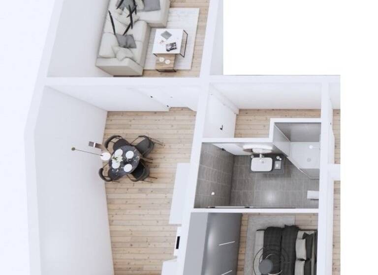 Wohnung zum Kauf provisionsfrei 177.219 € 2 Zimmer 56,3 m²<br/>Wohnfläche EG<br/>Geschoss ab sofort<br/>Verfügbarkeit Schutterzell 10 Schutterzell Neuried 77743