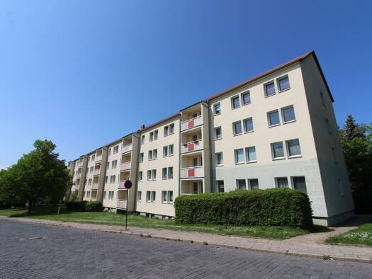 Wohnung zur Miete 273 € 2 Zimmer 44,5 m² 3. Geschoss Straße der Volkssolidarität 2d Sangerhausen 06526