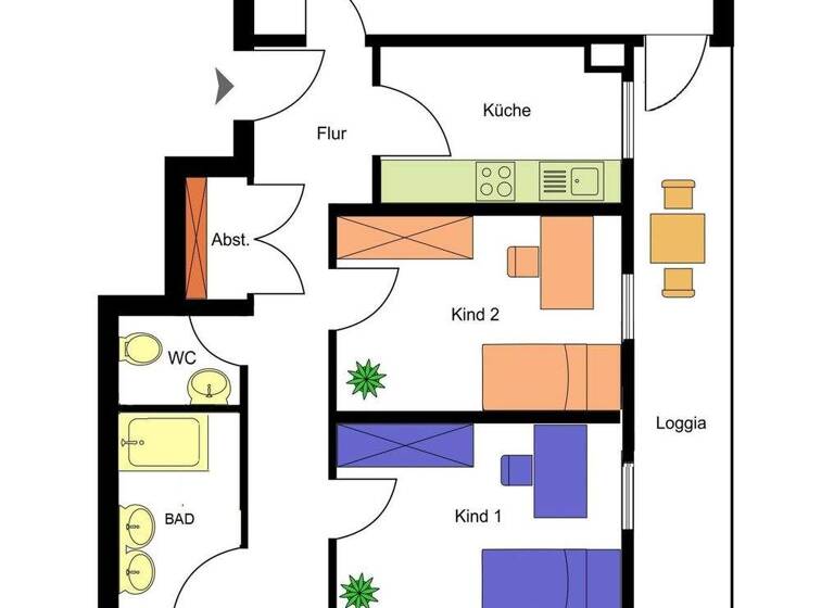 Wohnung zum Kauf 259.000 € 4 Zimmer 98 m² 7. Geschoss Oferdingen Reutlingen / Oferdingen 72768