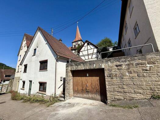 Einfamilienhaus zum Kauf 69.000 € 5 Zimmer 100 m² 476 m² Grundstück Schlosbergsteige 25 Künzelsau Künzelsau / Kocherstetten 74653
