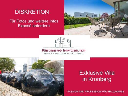 Villa zum Kauf 2.690.000 € 6 Zimmer 285 m² 771 m² Grundstück Oberhöchstadt Kronberg im Taunus 61476