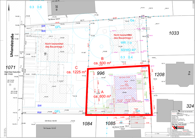 Grundstück zum Kauf 237.000 € 600 m²<br/>Grundstück Bad Salzuflen Bad Salzuflen 32105