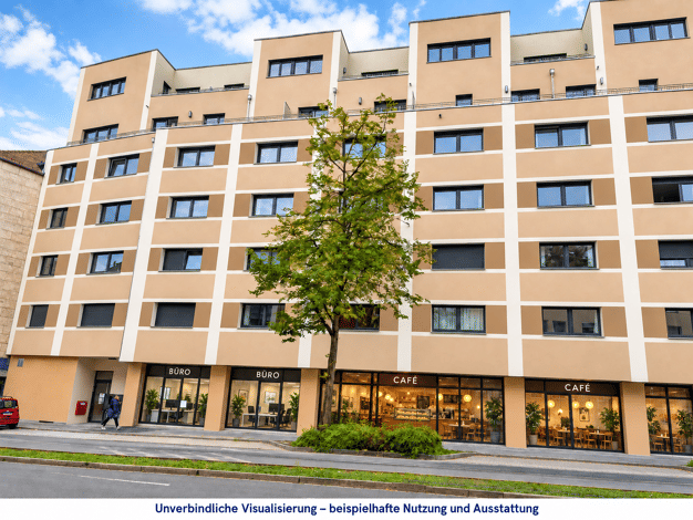 Laden zum Kauf 3.000 € 1 Zimmer 208 m² Verkaufsfläche teilbar von 84 m² bis 124 m² Steinbühler Straße 6 Tafelhof Nürnberg 90443