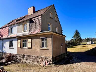 Einfamilienhaus zum Kauf 119.000 € 3 Zimmer 91 m² 1.020 m² Grundstück frei ab sofort Oberplanitz Zwickau 08064