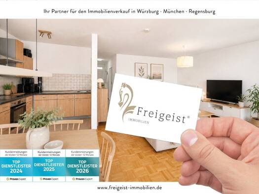 Wohnung zum Kauf 329.000 € 2 Zimmer 65 m² 1. Geschoss frei ab 01.10.2026 Antonie-Werr-Straße 4 Zellerau Würzburg 97082