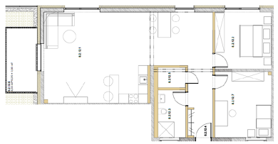 Wohnung zur Miete 1.135 € 3 Zimmer 94,5 m² Homburg Homburg 66424