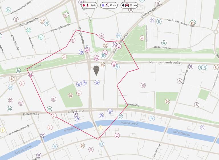 Wohnung zum Kauf 380.000 € 3 Zimmer 72 m²<br/>Wohnfläche 3.<br/>Geschoss Hamm Hamburg 20537