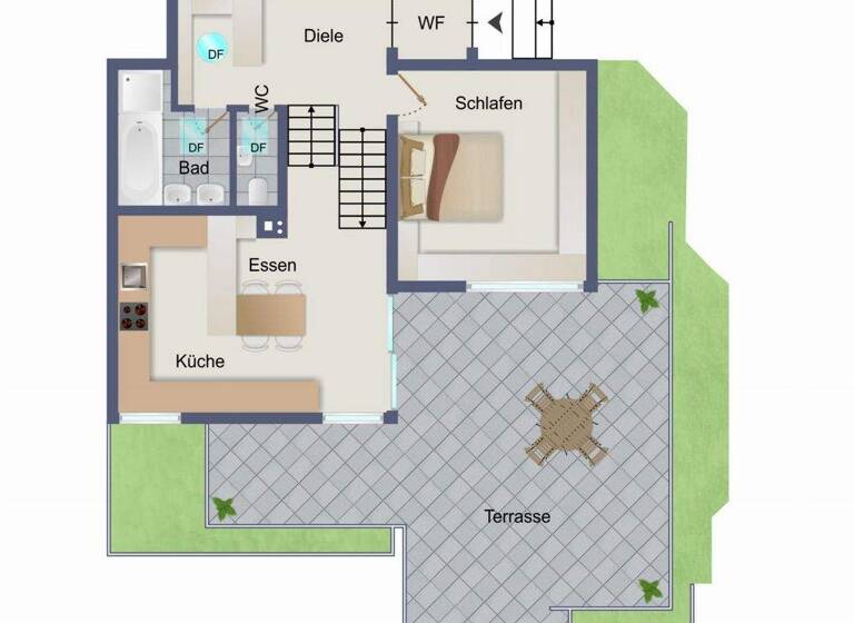 Doppelhaushälfte zum Kauf 397.000 € 2,5 Zimmer 119 m² 200 m² Grundstück Bad Boll 73087