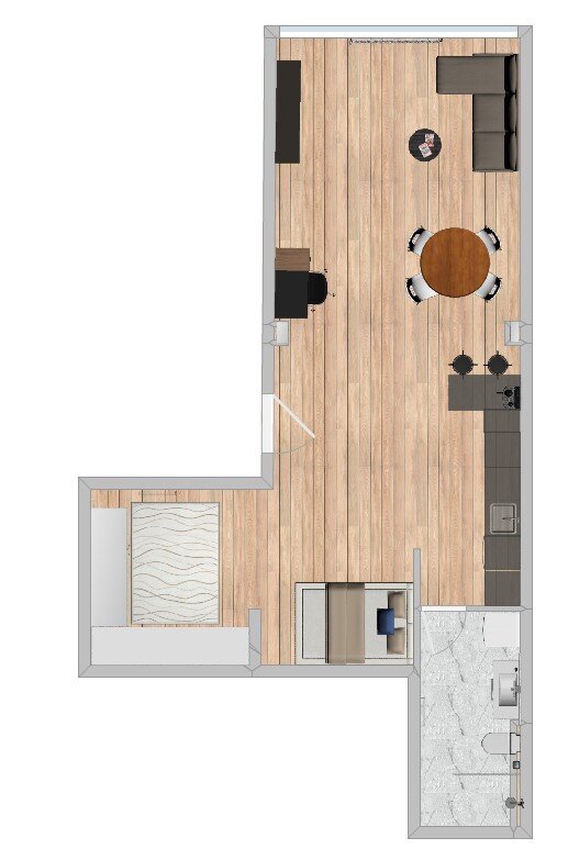 Wohnung zur Miete Wohnen auf Zeit 1.250 € 1,5 Zimmer 62 m²<br/>Wohnfläche 01.02.2025<br/>Verfügbarkeit Bilk Düsseldorf 40223