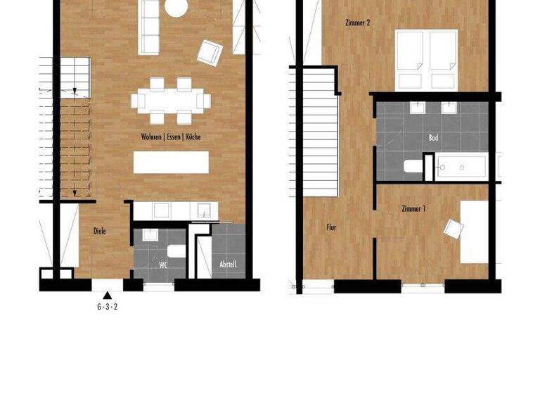 Wohnung zur Miete - Erstbezug 1.995 € 3 Zimmer 110,8 m² 3. Geschoss Ernst-Ludwig-Kirchner-Platz 8 Königstein 61462
