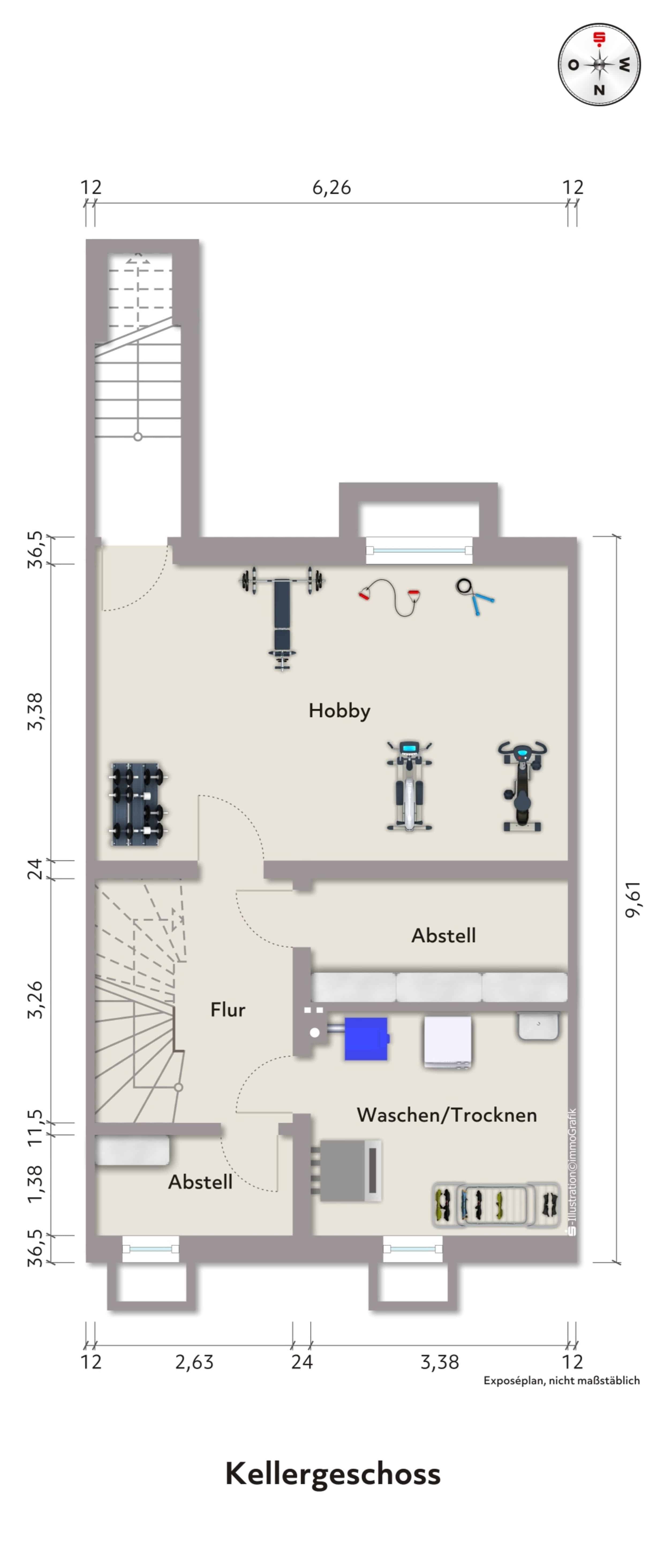 Reihenmittelhaus zum Kauf 329.000 € 4,5 Zimmer 105 m²<br/>Wohnfläche 245 m²<br/>Grundstück ab sofort<br/>Verfügbarkeit Loh Dortmund 44267