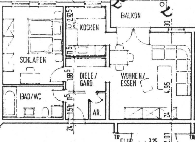 Wohnung zur Miete 359 € 2 Zimmer 61,4 m² 2. Geschoss Ernst-Heilmann-Str.10 Altendorf Chemnitz 09116