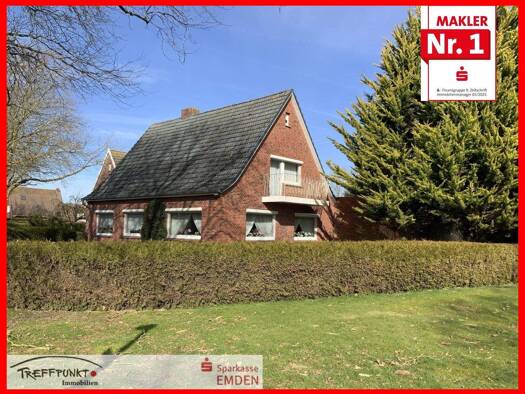 Einfamilienhaus zum Kauf 185.000 € 6 Zimmer 126 m² 838 m² Grundstück Widdelswehr/Jarßum Emden 26725