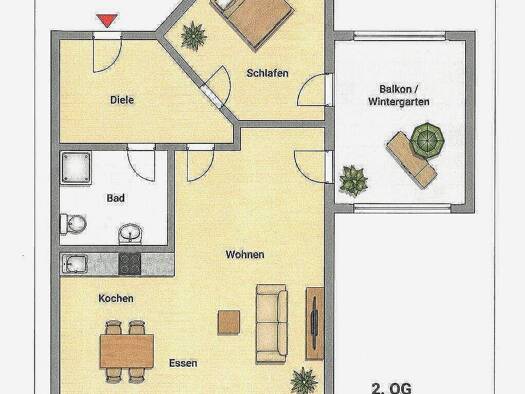Wohnung zum Kauf 175.000 € 2,5 Zimmer 39 m² 3 Geschosse frei ab 01.01.2027 Ingolstadt Ingolstadt 85057