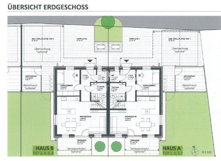 Doppelhaushälfte zum Kauf - Erstbezug provisionsfrei 361.500 € 5 Zimmer 116,1 m² 410 m² Grundstück Purgstall 3251